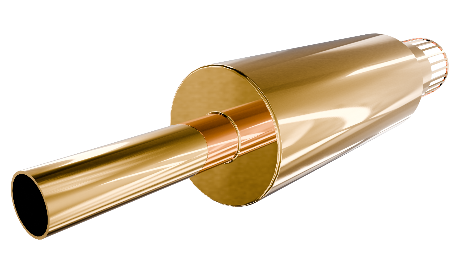 Exhaust Laser Tube Design BRAKE STEP Model File