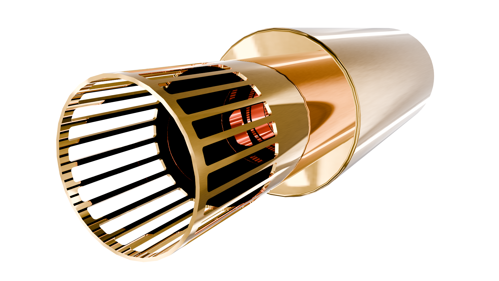 Exhaust Laser Tube Design BRAKE STEP Model File