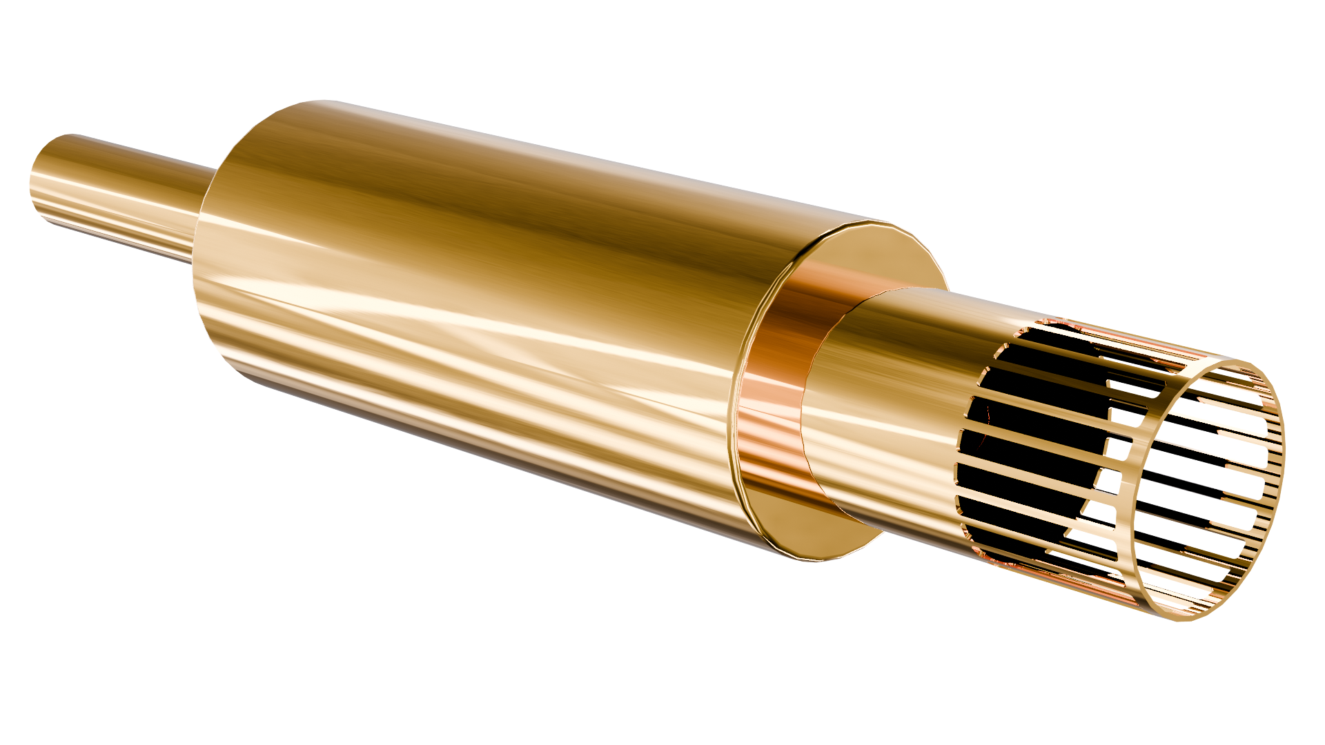 Exhaust Laser Tube Design BRAKE STEP Model File