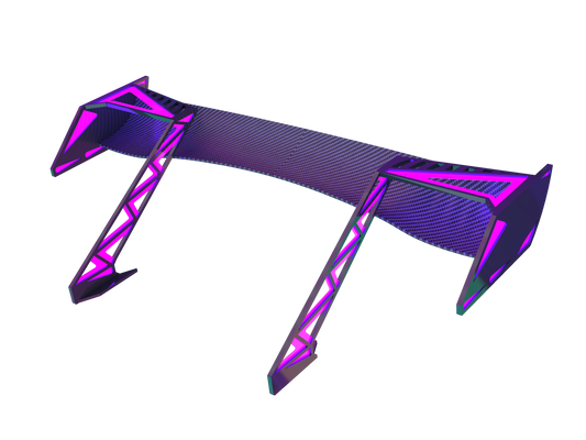 60" Moid Cyber Spoiler 3D Model