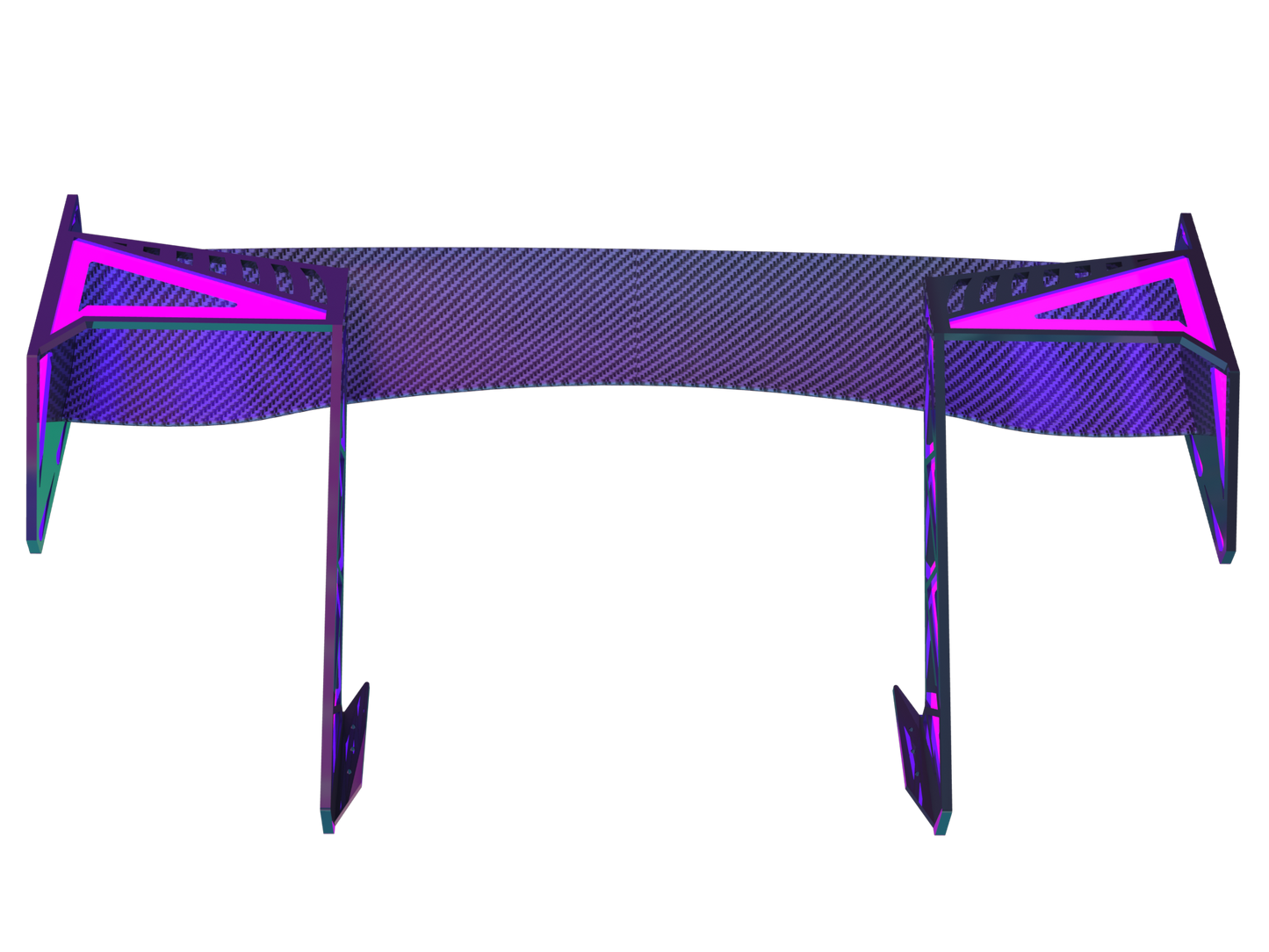 60" Moid Cyber Spoiler 3D Model