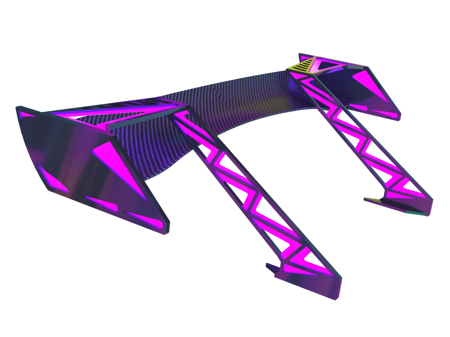 60" Moid Cyber Spoiler 3D Model