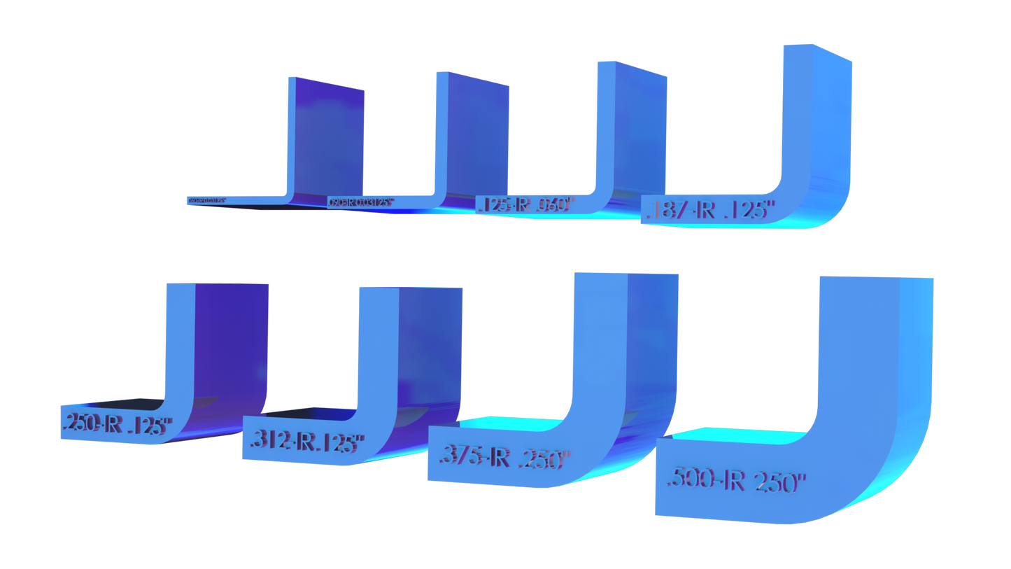 90 DEGREE BENDS PACK 3D Model