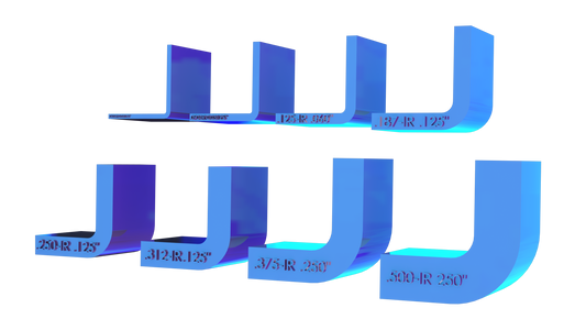 90 DEGREE BENDS PACK 3D Model