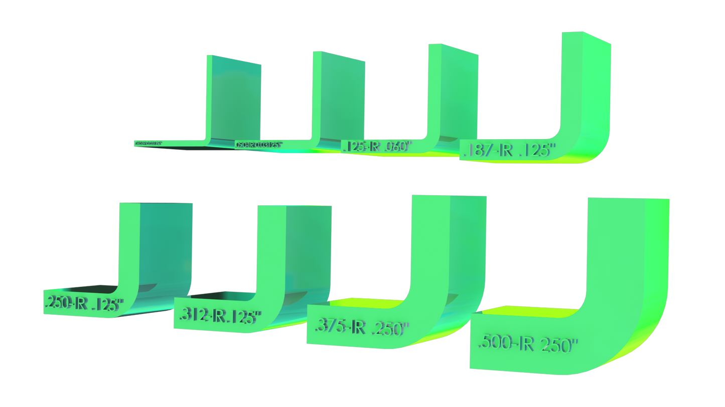 90 DEGREE BENDS PACK 3D Model